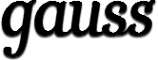 Логотип компании Gauss